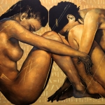 Close - Acryl sur toile - 130 cm x 89 cm