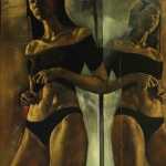 "Reflect" - Acryl on canvas - 130 cm x 89 cm